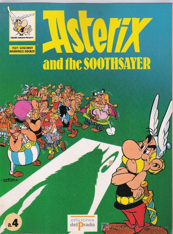C&oacute;mics: Asterix and the soothsayer. A.4. Del Prado 1975. Edici&oacute;n en ingl&eacute;s. - Foto 1