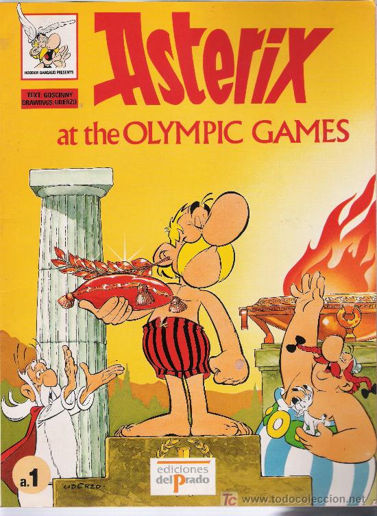 C&oacute;mics: Asterix at the Olimpic Games. A.1. Del Prado 1975. - Foto 1