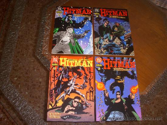 C&oacute;mics: HITMAN,FURIA EN ARKHAM ,COLECCI&Oacute;N COMPLETA 4 N&Uacute;MEROS,DC,NORMA EDITORIAL - Foto 1