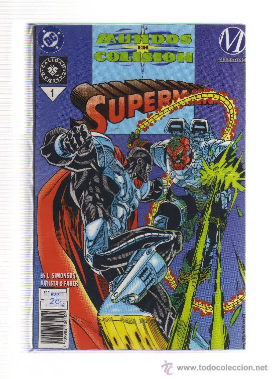 C&oacute;mics: Superman - Mundos en Colisi&oacute;n - Completa - Foto 1