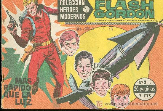 C&oacute;mics: COLECCION HEROES MODERNOS. SERIE B. FLASH GORDON. N&ordm; 2. - Foto 1