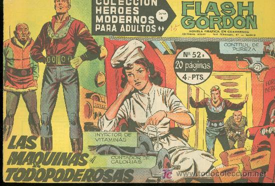 C&oacute;mics: COLECCION HEROES MODERNOS. SERIE B. FLASH GORDON. N&ordm; 52. - Foto 1