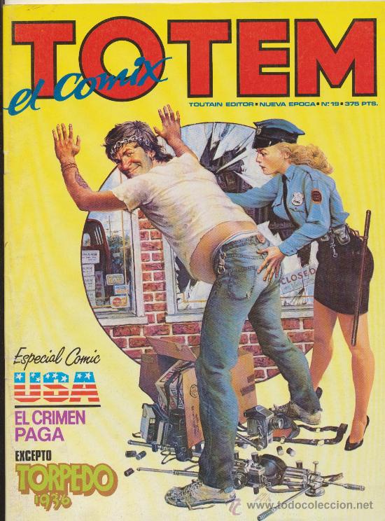 C&oacute;mics: Totem El Comix. Toutain 1987. Lote de 11 ejemplares - Foto 1