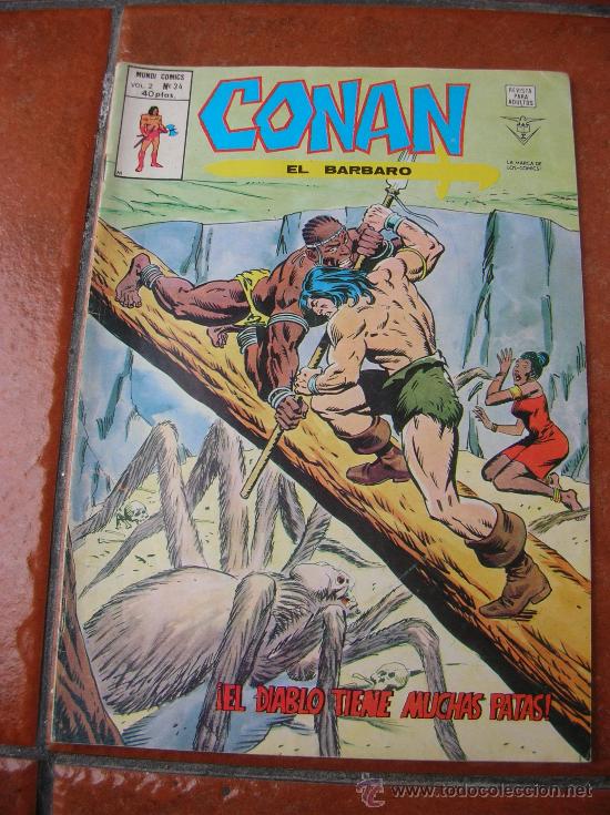 C&oacute;mics: CONAN V 2 N&ordm; 34 VERTICE - Foto 1