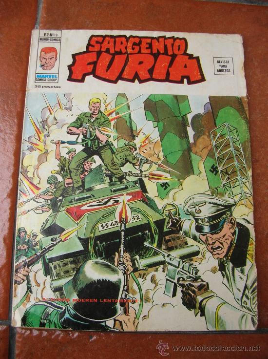 C&oacute;mics: SARGENTO FURIA V. 2 N&ordm; 19 - Foto 1