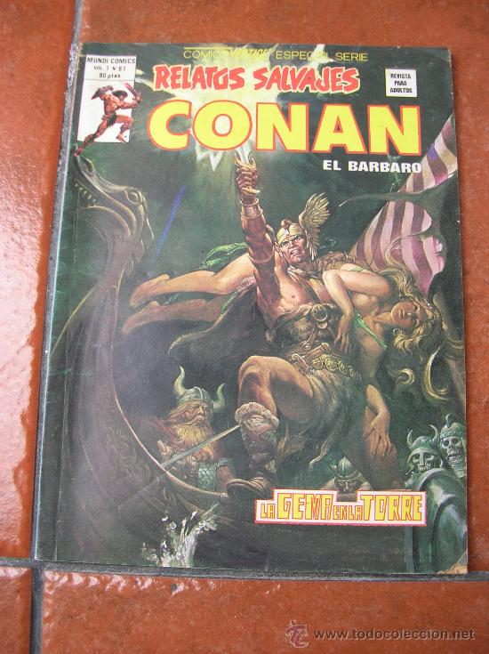 C&oacute;mics: RELATOS SALVAJES DE CONAN V 1 N&ordm; 81 - Foto 1