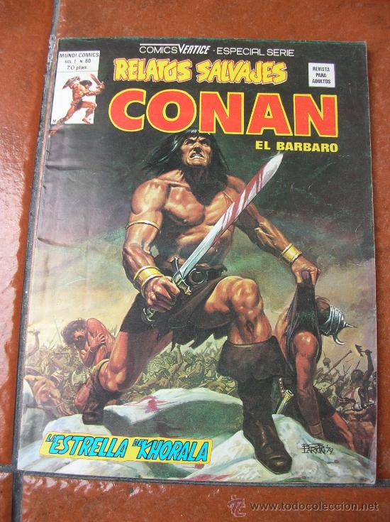 C&oacute;mics: RELATOS SALVAJES DE CONAN V 1 N&ordm; 80 - Foto 1