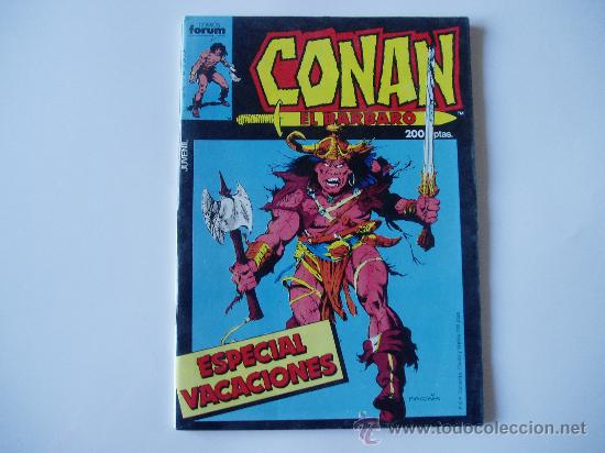 C&oacute;mics: conan el barbaro especial vacaciones 1986 - Foto 1