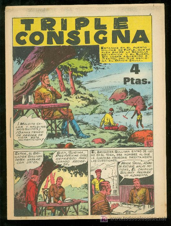 Comics: TRIPLE CONSIGNA. EDICIONES BOIXHER.