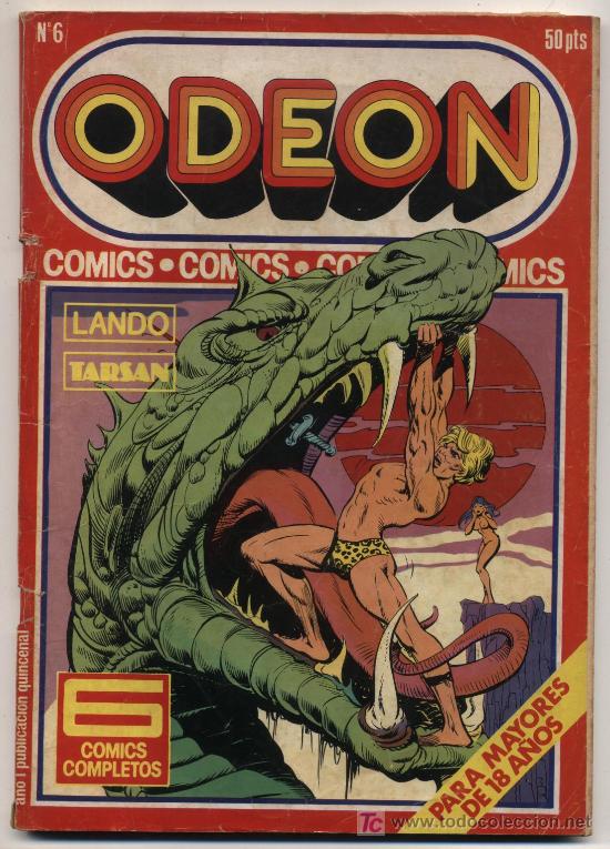 C&oacute;mics: Ode&oacute;n n&ordm; 6. Fanx Press 1977. (98 p&aacute;ginas) - Foto 1