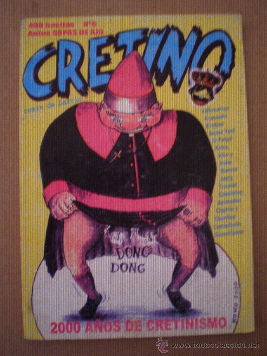 C&oacute;mics: CRETINO-N&ordm;6-A&Ntilde;O 2000-COMIX UNDERGROUND. - Foto 1