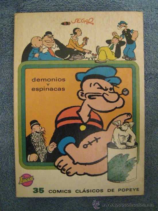 C&oacute;mics: COLECCION LUCCA. NUMEROS 1 AL 4 (COMPLETA!). CLASICOS DEL COMIC. POPEYE... - Foto 1