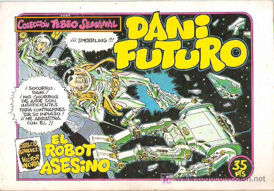 C&oacute;mics: dani futuro - jaque mate ** n&ordm; 11 ** 1980 - Foto 1