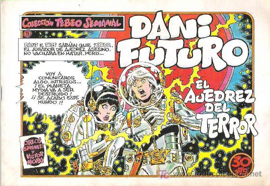 C&oacute;mics: dani futuro - el ajedrez del terror n&ordm; 5 1980 - Foto 1