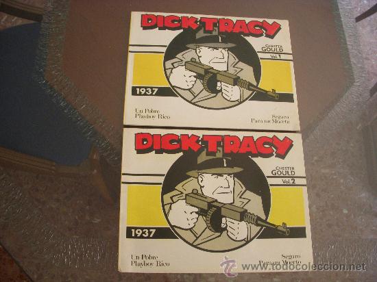 C&oacute;mics: DICK TRACY, COLECCI&Oacute;N COMPLETA, 2 VOL&Uacute;MENES,EDITORIAL DISTRICOMICS - Foto 1