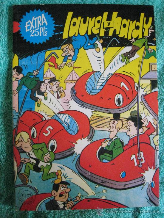 C&oacute;mics: EDITORIAL EUREDIT. SERIE EXTRA. NUMEROS 1-2-3-4. 1973. LAUREL Y HARDY / DASTADLY Y MUTTLEY - Foto 3