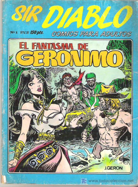C&oacute;mics: sir diablo n&ordm; 1 el fantasma de geronimo 1983 - Foto 1