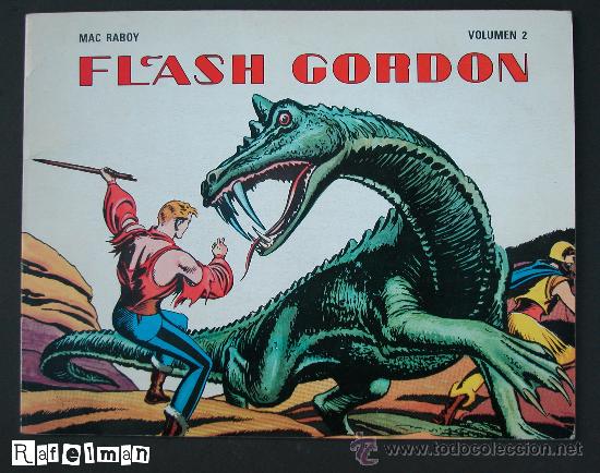 C&oacute;mics: FLASH GORGON de MAC RABOY - EDICIONES B.O.  VOLUMEN 2  1978 - Foto 1