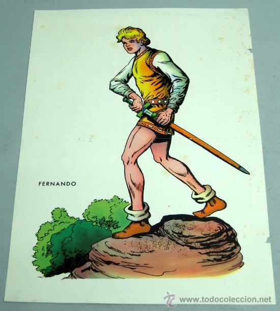 C&oacute;mics: Fernando p&oacute;ster tebeo 36 cm x 26 cm - Foto 1