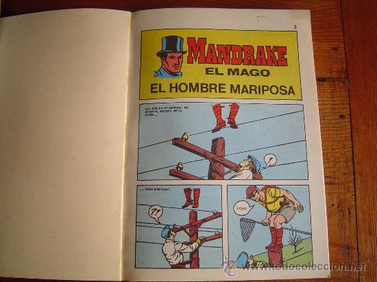 C&oacute;mics: Comic Mandrake el Mago. Cololecci&oacute;n Pocket de Ases. - Foto 2