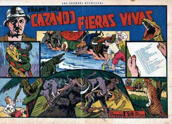 Comics: COMIC CAZANDO FIERAS VIVAS  N&ordm; 1