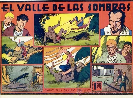 C&oacute;mics: COMIC AVENTURAS DE JULIO Y RICARDO N&ordm; EL VALLE DE LAS SOMBRAS - Foto 1