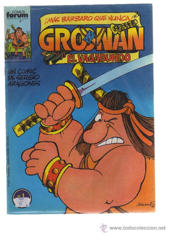 C&oacute;mics: Groonan el Vagabundo (Sergio Aragon&eacute;s) N&uacute;mero 1 - Foto 1