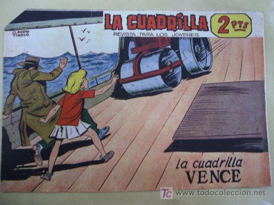 Comics: LA CUADRILLA N&ordm; 4 / CLAUDIO TINOCO / ORIGINAL