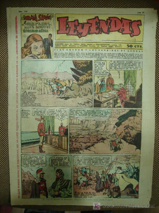 C&oacute;mics: LEYENDAS. N&ordm; 139. - Foto 1