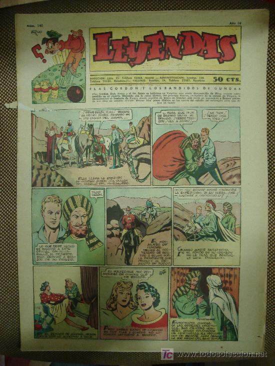 C&oacute;mics: LEYENDAS. N&ordm; 140. - Foto 1