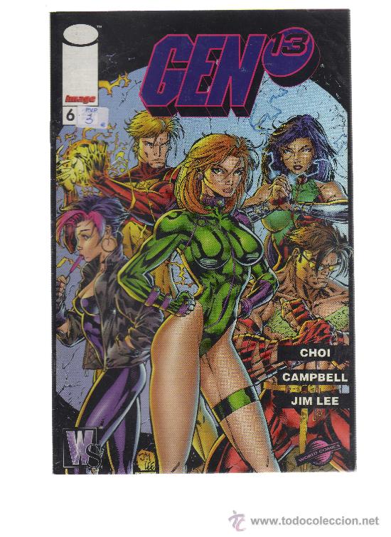 C&oacute;mics: Gen 13 N&uacute;mero 6 (Editorial Image) - CJ4 - Foto 1