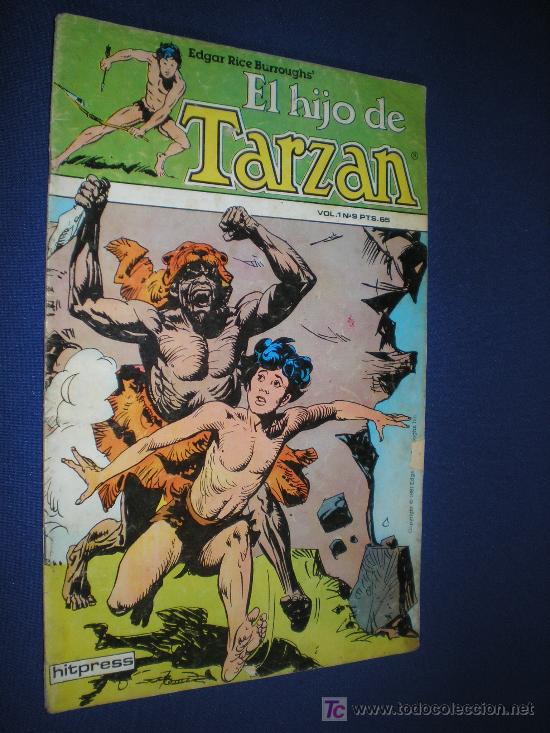 C&oacute;mics: EL HIJO DE TARZAN VOL.1 N&ordm; 9 - HITPRESS - Foto 1