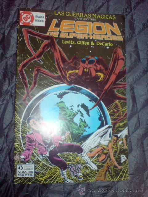 C&oacute;mics: LAS GUERRAS MAGICAS LA LEGION DE SUPER HEROES NUMERO 30 - Foto 1