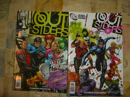 C&oacute;mics: OUTSIDERS. LOS 20 PRIMEROS NUMEROS EN MBE - cj 27 - Foto 1