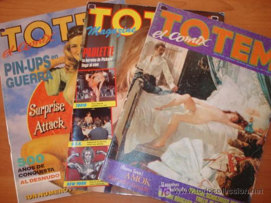 C&oacute;mics: Lote de 2 comics TOTEM EL COMIX. Editorial Toutain. - Foto 1