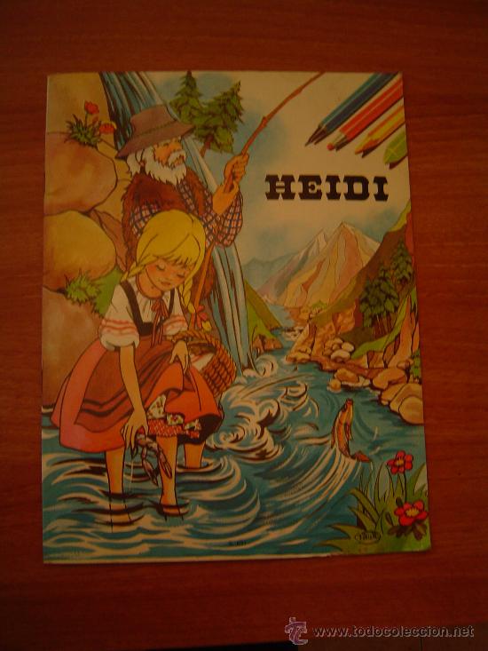 C&oacute;mics: COMICS PARA PINTAR DE HEIDI - Foto 1