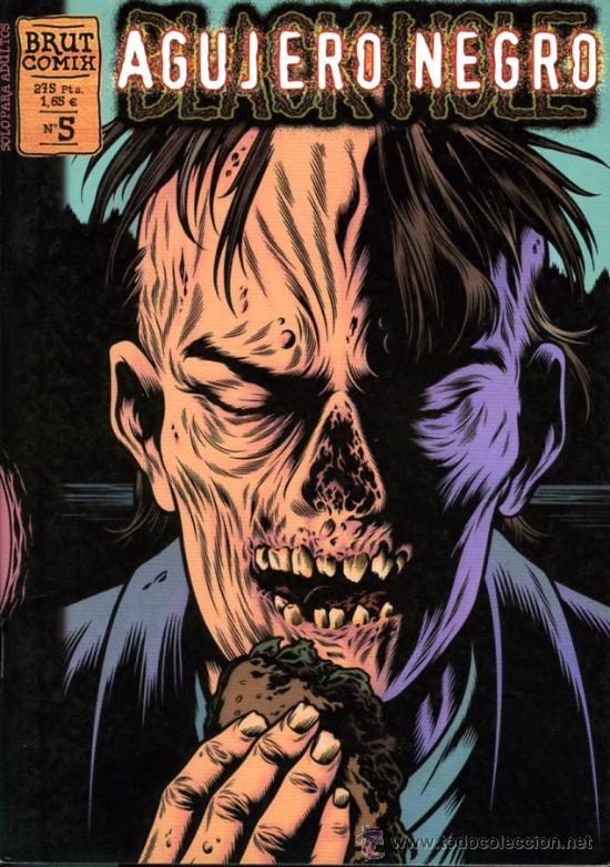 C&oacute;mics: AGUJERO NEGRO - CHARLES BURNS - N&ordm; 5 - BRUT COMIX - LA CUPULA - Foto 1