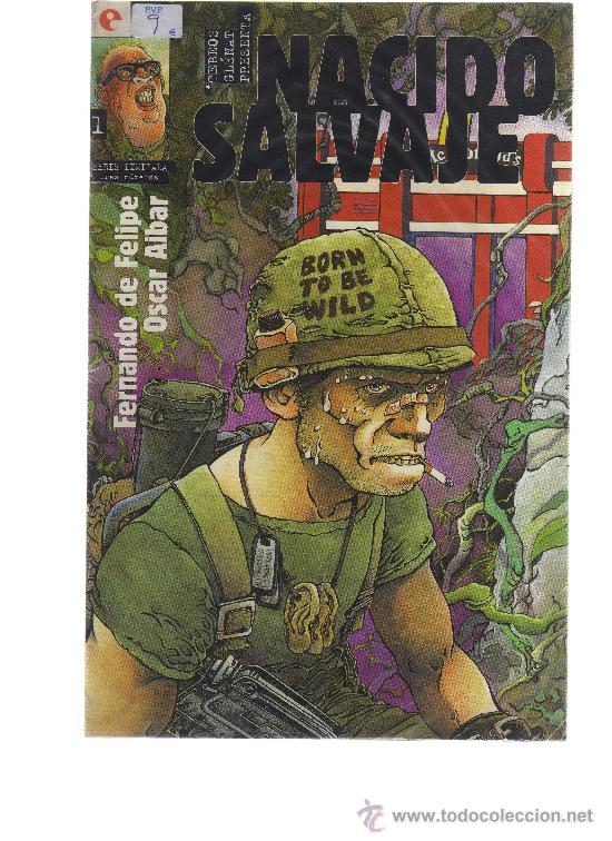 C&oacute;mics: Nacido salvaje (Serie de 3 n&uacute;meros, Completa) - CJ62 - Foto 1