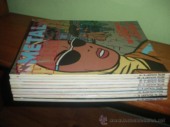 C&oacute;mics: LOTE DE 9 METAL HURLANT. - Foto 3