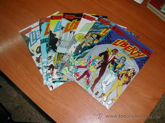 C&oacute;mics: LIBERTY PROJECT. ECLIPSE COMICS. 7 PRIMEROS NUMEROS. C3762. - Foto 1