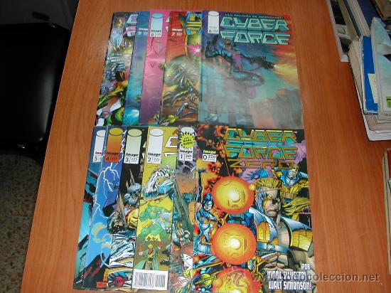 C&oacute;mics: CYBER FORCE ZERO. IMAGE. 10 PRIMEROS NUMEROS DE LA SERIE. C3766. - Foto 1
