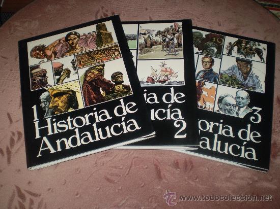 C&oacute;mics: Historia de Andalucia. Obra completa en 3 tomos. - Foto 1