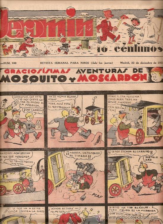C&oacute;mics: *** JEROMIN N&ordm; 189. MADRID 22 DE DICIEMBRE DE 1932 *** - Foto 1