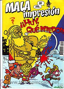 C&oacute;mics: COMIC MALA IMPRESI&Oacute;N N&ordm; 20 ED.MEGAMULTIMEDIA 1999 - Foto 1