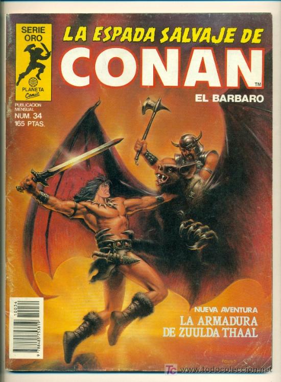 C&oacute;mics: LA ESPADA SALVAJE DE CONAN - N&ordm; 34 - Foto 1