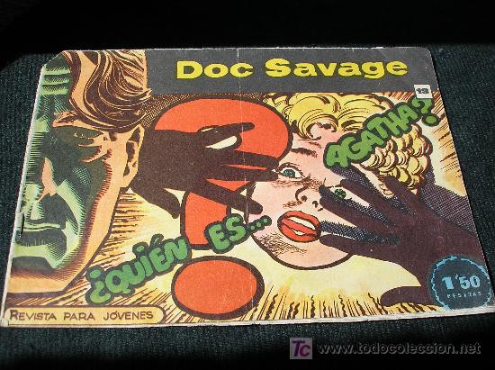 C&oacute;mics: DOC SAVAGE n&ordm; 13, &iquest;Qui&eacute;n es Agatha?. Edit. Rollan 1961 - Foto 1