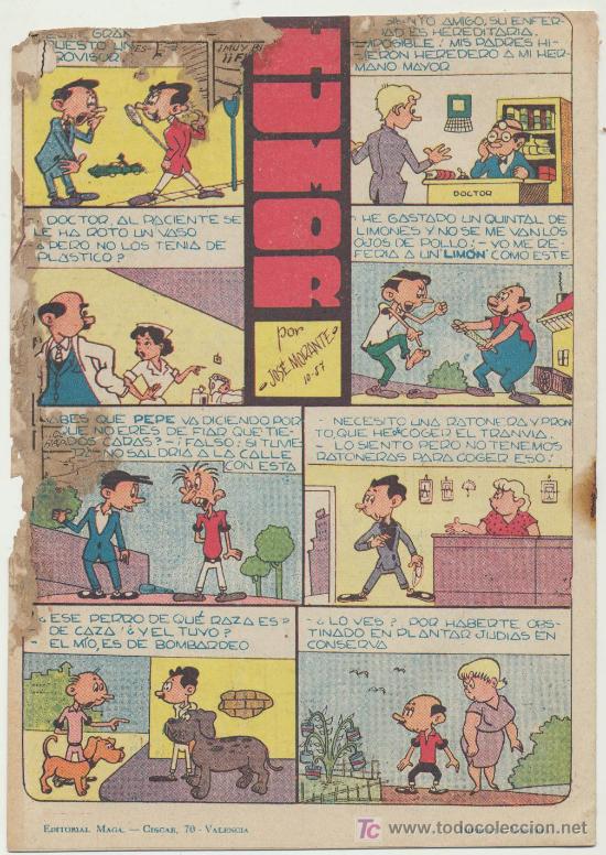 C&oacute;mics: El Palad&iacute;n Audaz. Almanaque 1958. - Foto 2