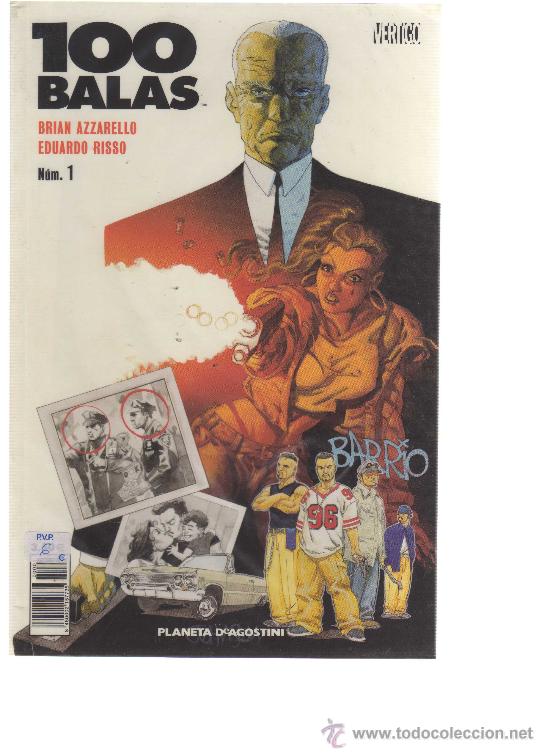 C&oacute;mics: 100 balas - N&uacute;mero 1 (Brian Azzarello - Eduardo Risso) - CJ12 - Foto 1