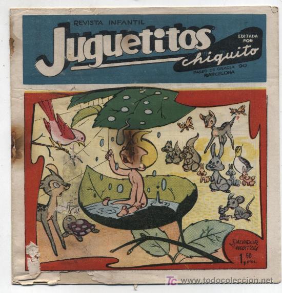 C&oacute;mics: Juguetitos n&ordm; 1. Edit. Chiquito 1955. - Foto 1