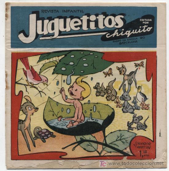 C&oacute;mics: Juguetitos n&ordm; 1. Edit. Chiquito 1955. - Foto 1